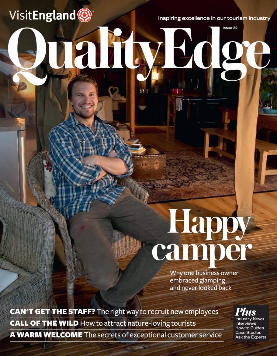 Quality edge magazine cover for the AA: an example of work from cornwall content marketing agency coast.