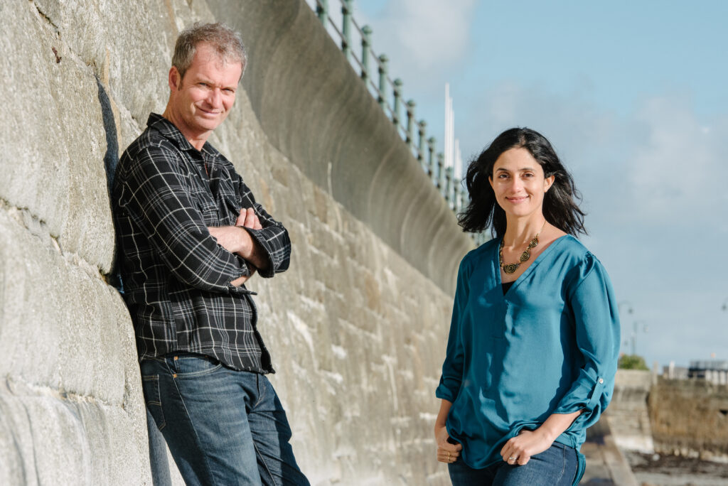 Cornish copywriter Martin Philp and digital marketer Gargi Shastri from Coast.